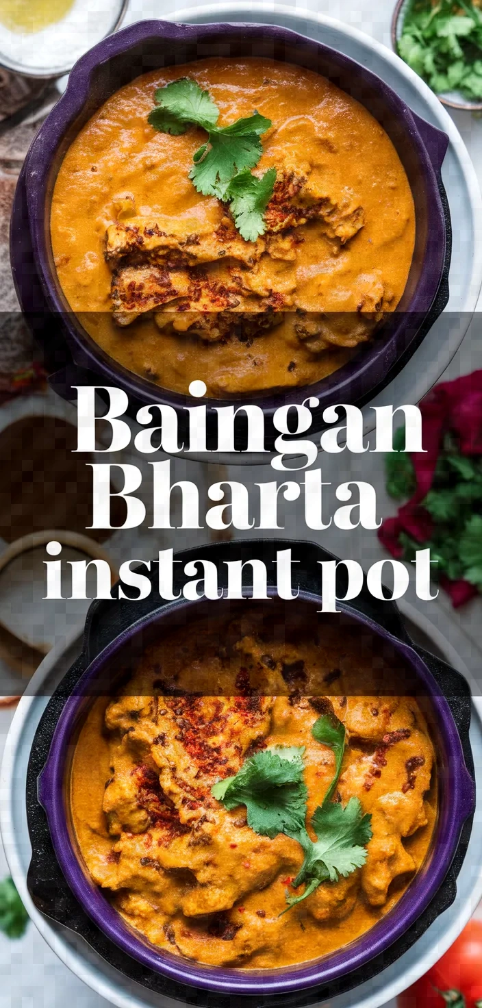 Baingan Bharta Instant Pot Recipe