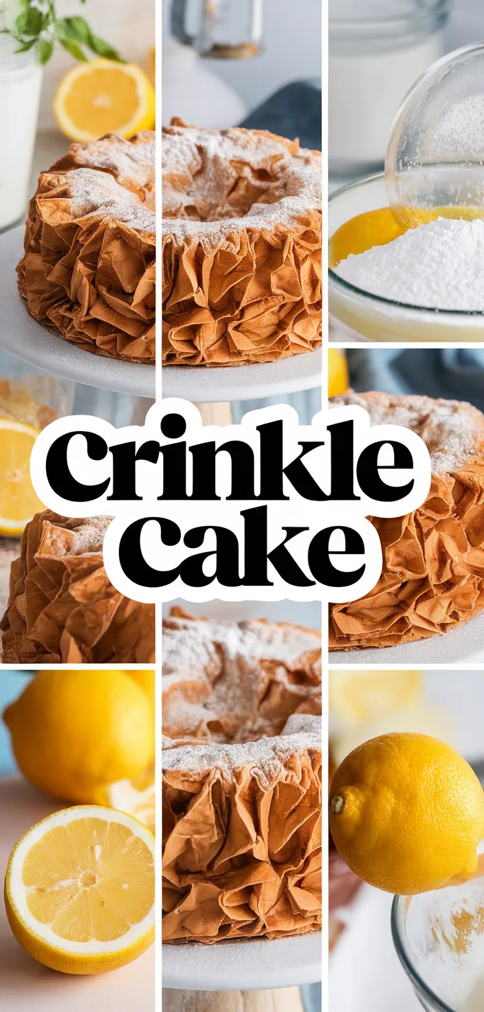 A photo of Crinkle Cake Recipe