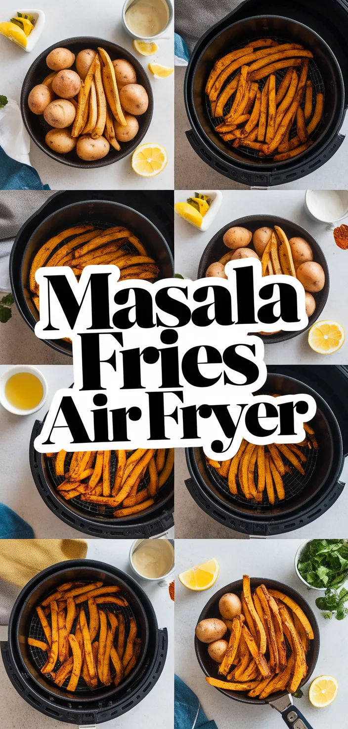 A photo of Masala Fries Air Fryer Recipe