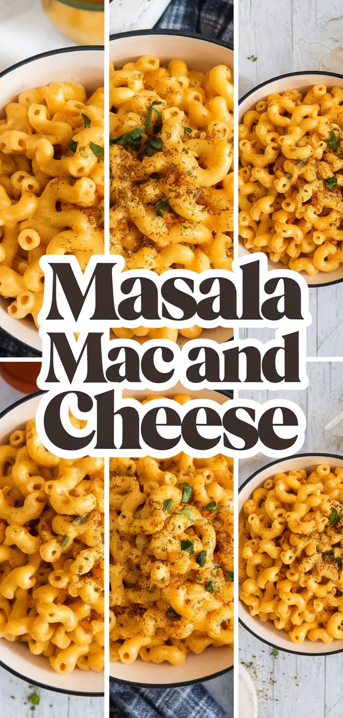 A photo of Masala Mac And Cheese Recipe