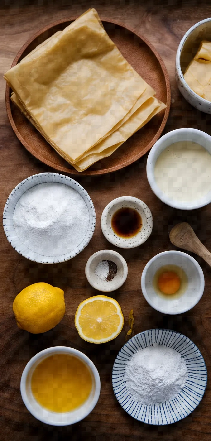 Ingredients photo for Crinkle Cake Recipe