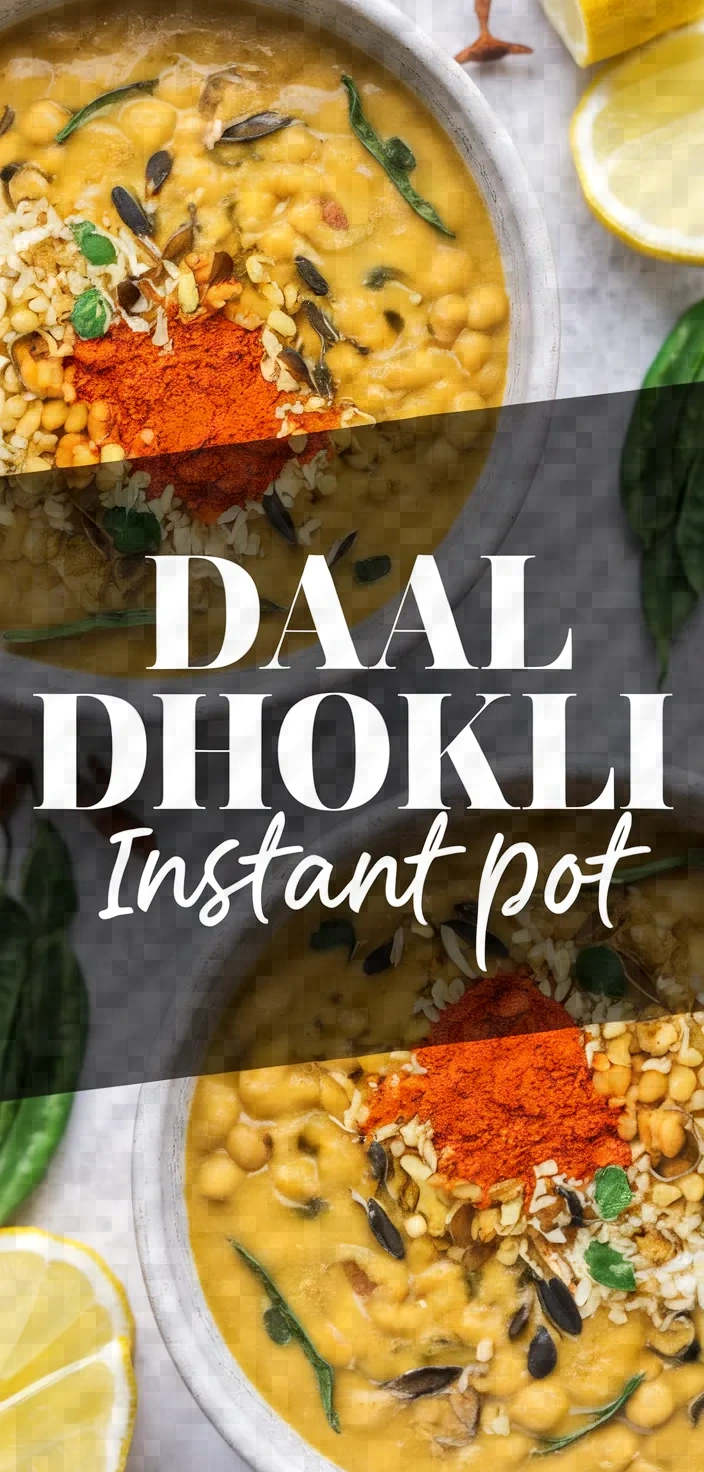 Daal Dhokli Instant Pot Recipe