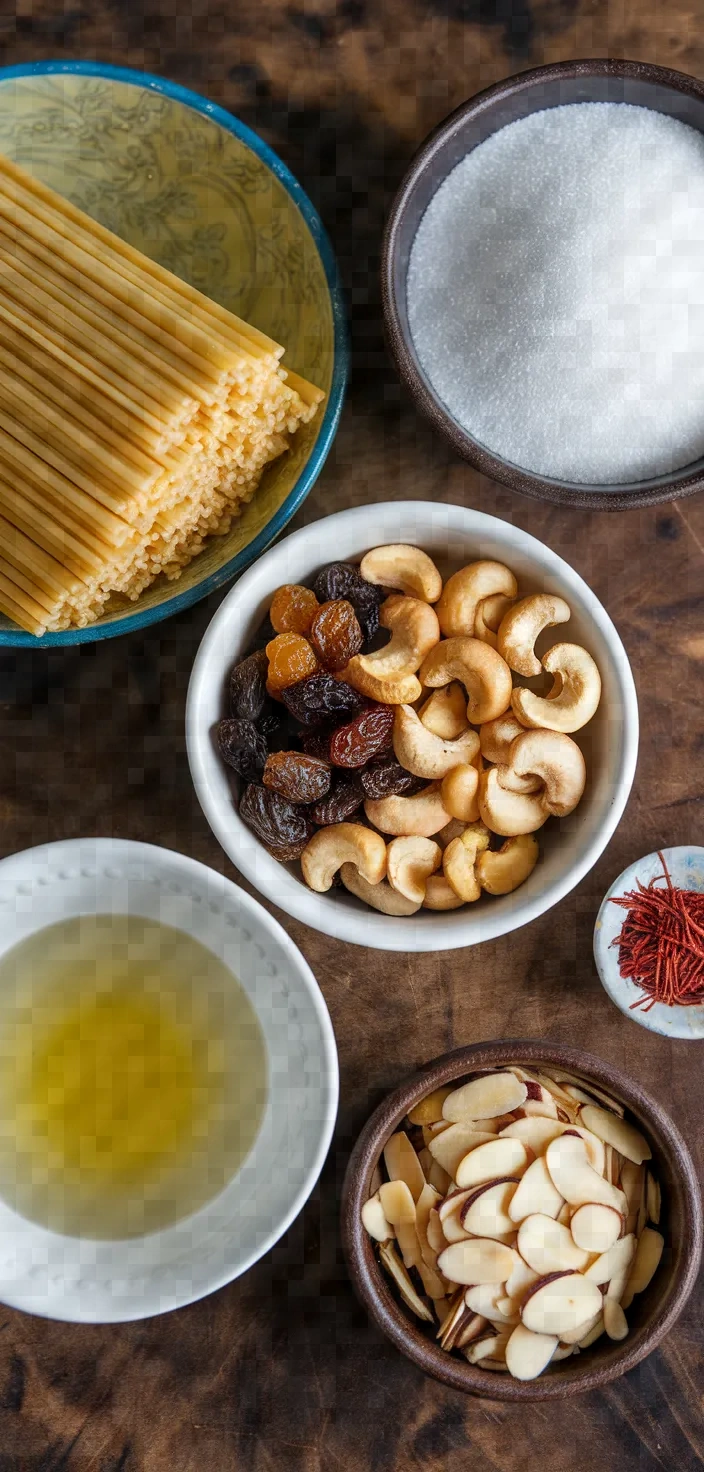 Ingredients photo for Vermicelli Sheera Recipe