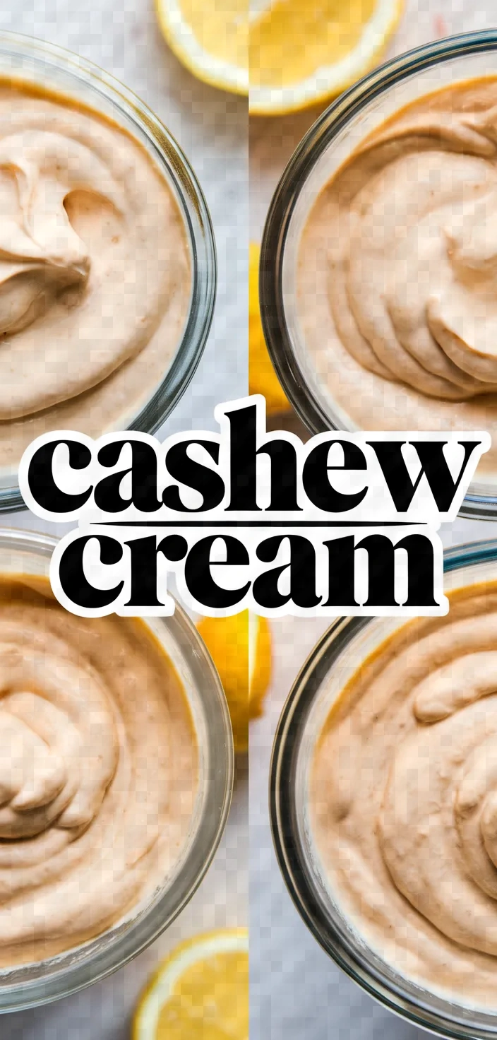 Cashew Cream Recipe