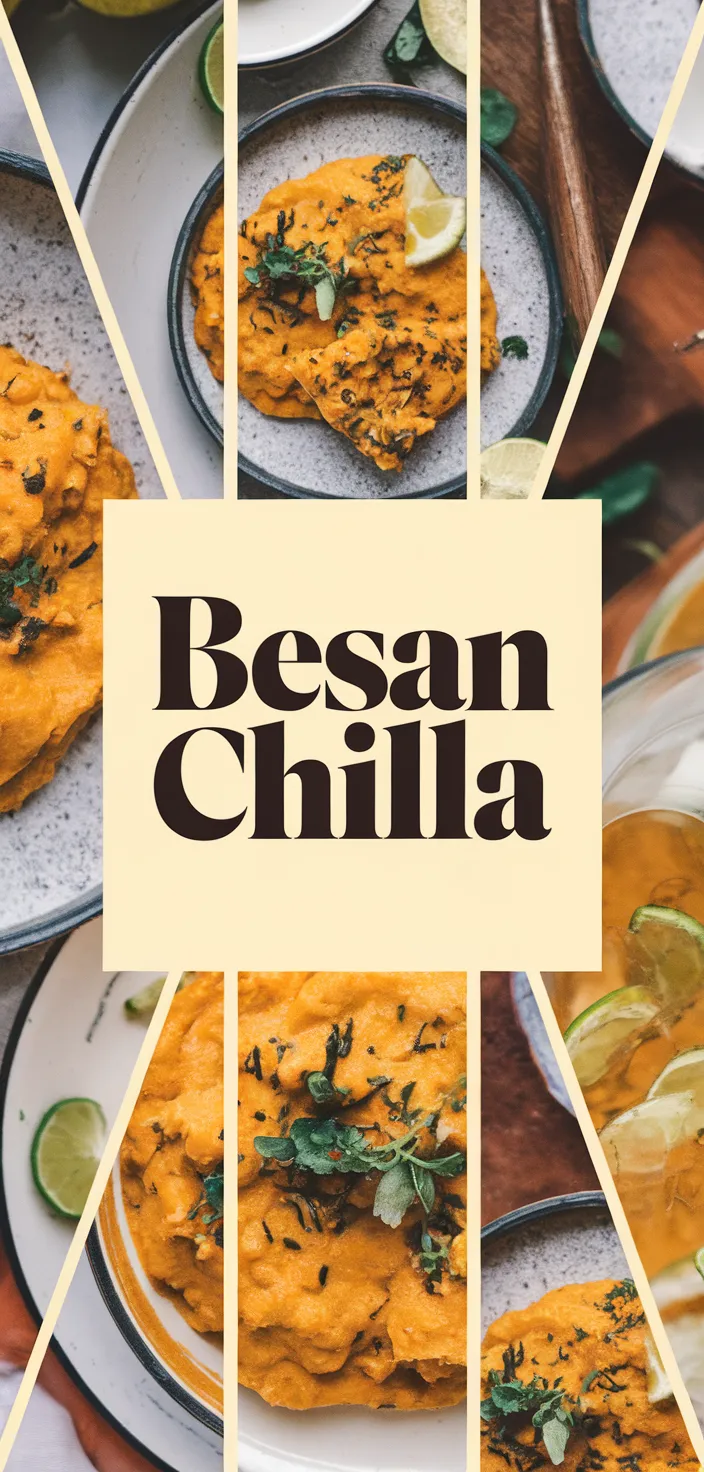 A photo of Besan Chilla Recipe