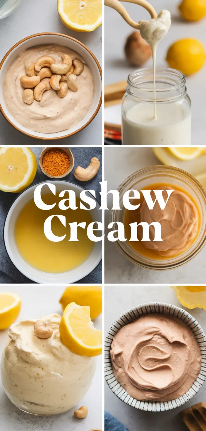 A photo of Cashew Cream Recipe