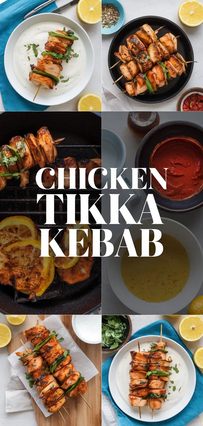 A photo of Chicken Tikka Kebab Recipe