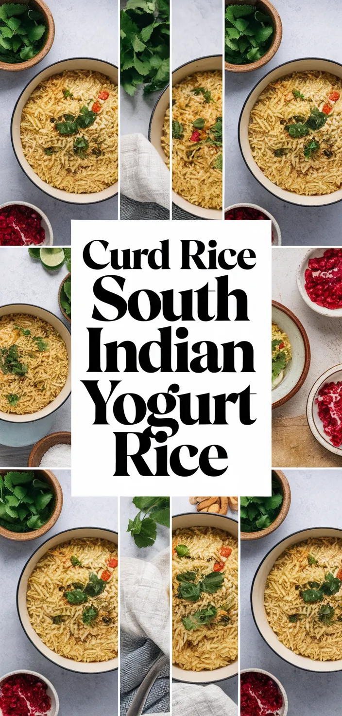 A photo of Curd Rice South Indian Yogurt Rice Recipe