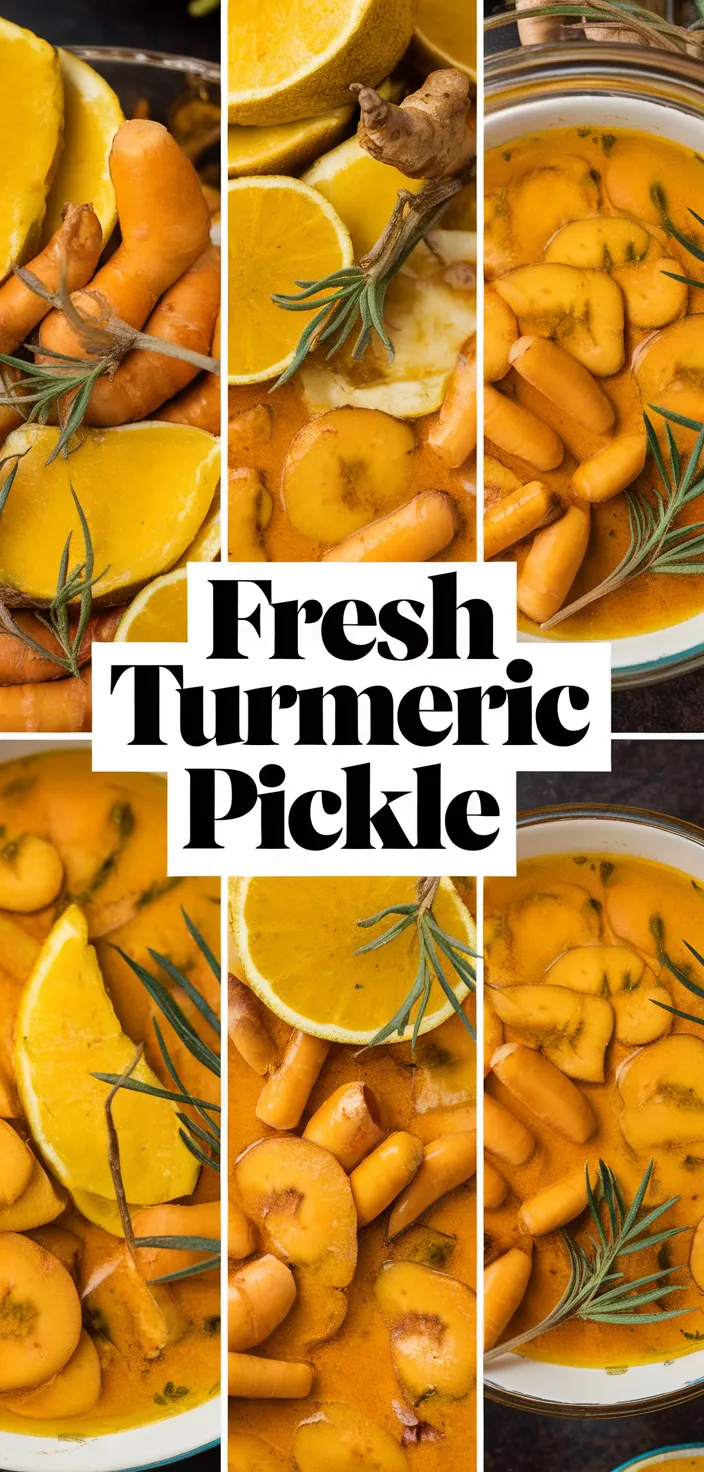 A photo of Fresh Turmeric Pickle Recipe