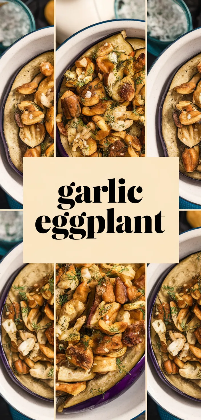 A photo of Garlic Eggplant Recipe