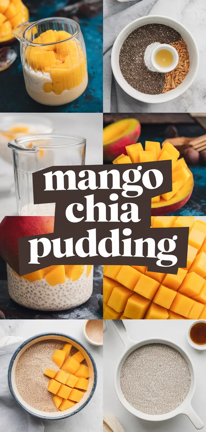 A photo of Mango Chia Pudding Recipe