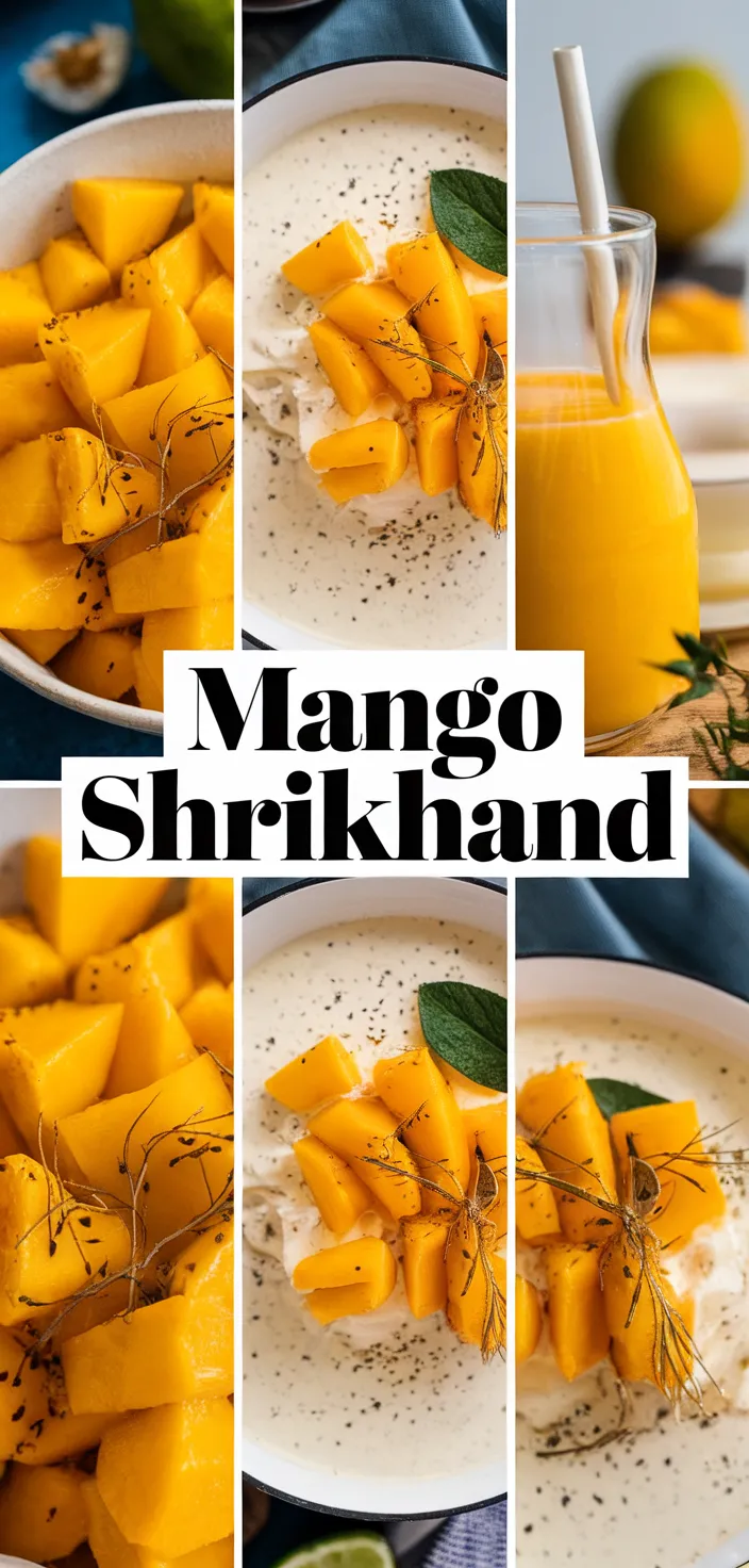 A photo of Mango Shrikhand Recipe