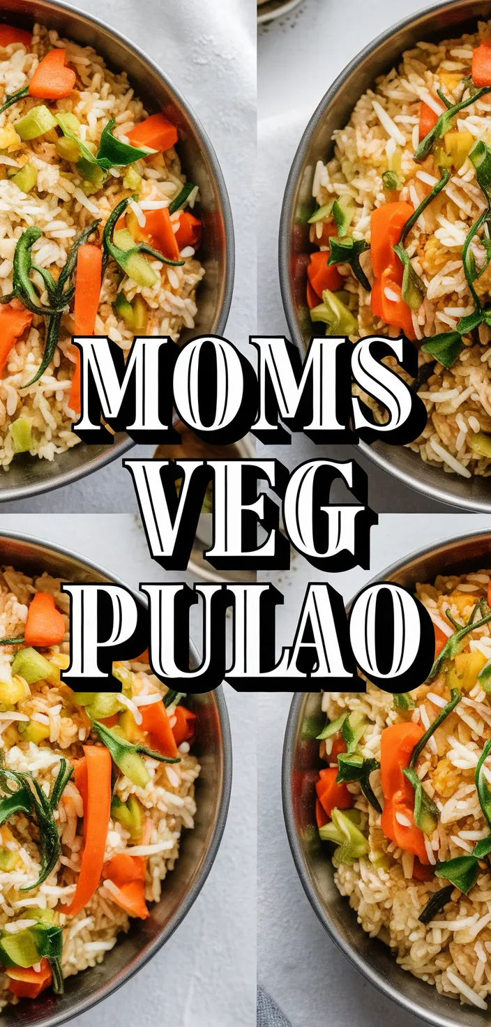 A photo of Moms Veg Pulao Recipe