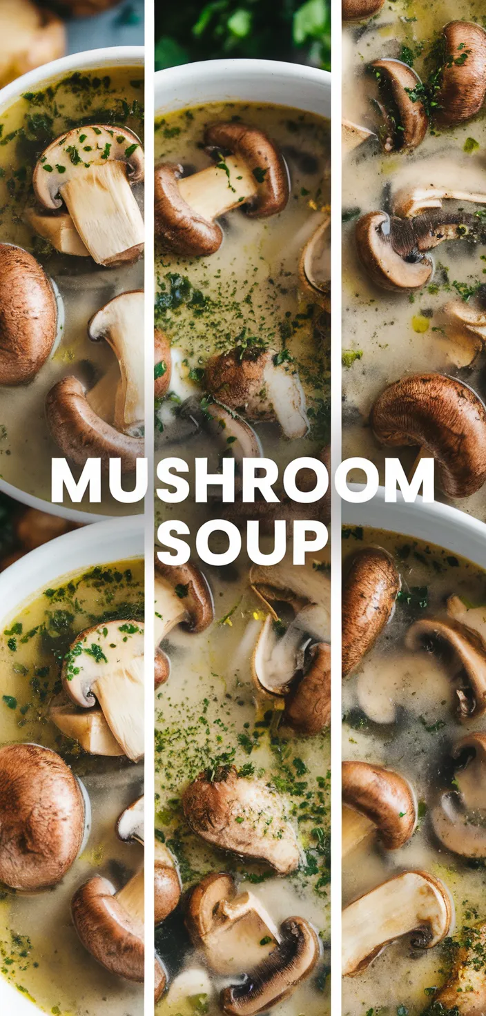 A photo of Mushroom Soup Recipe