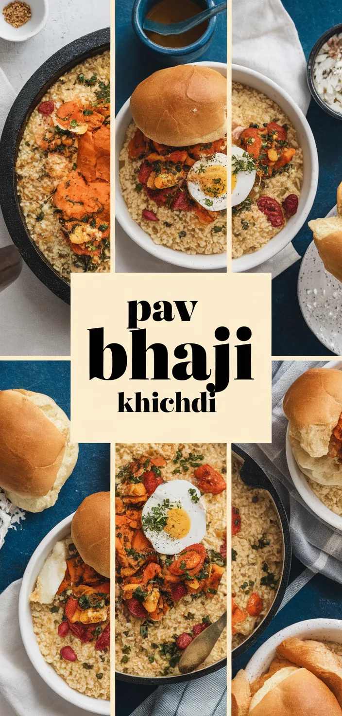 A photo of Pav Bhaji Khichdi Recipe