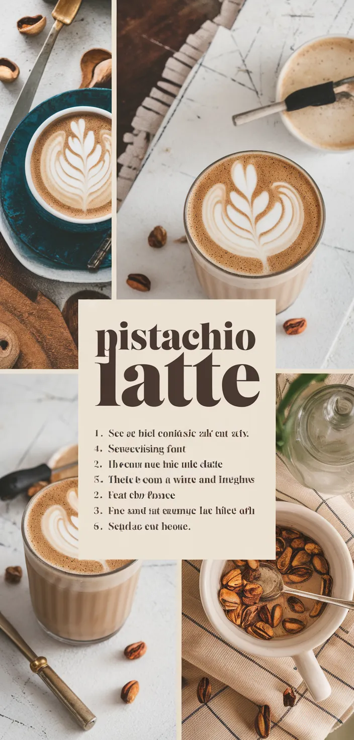 A photo of Pistachio Latte Recipe