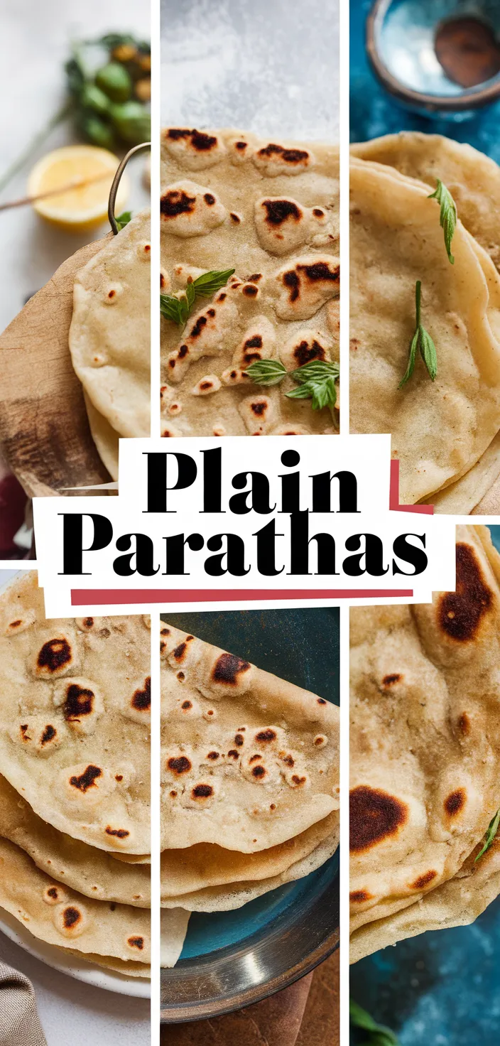 A photo of Plain Parathas Recipe