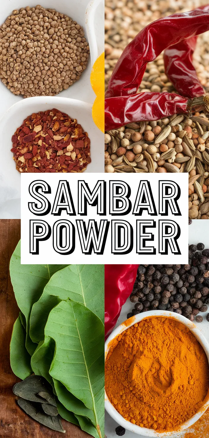 A photo of Sambar Powder Recipe