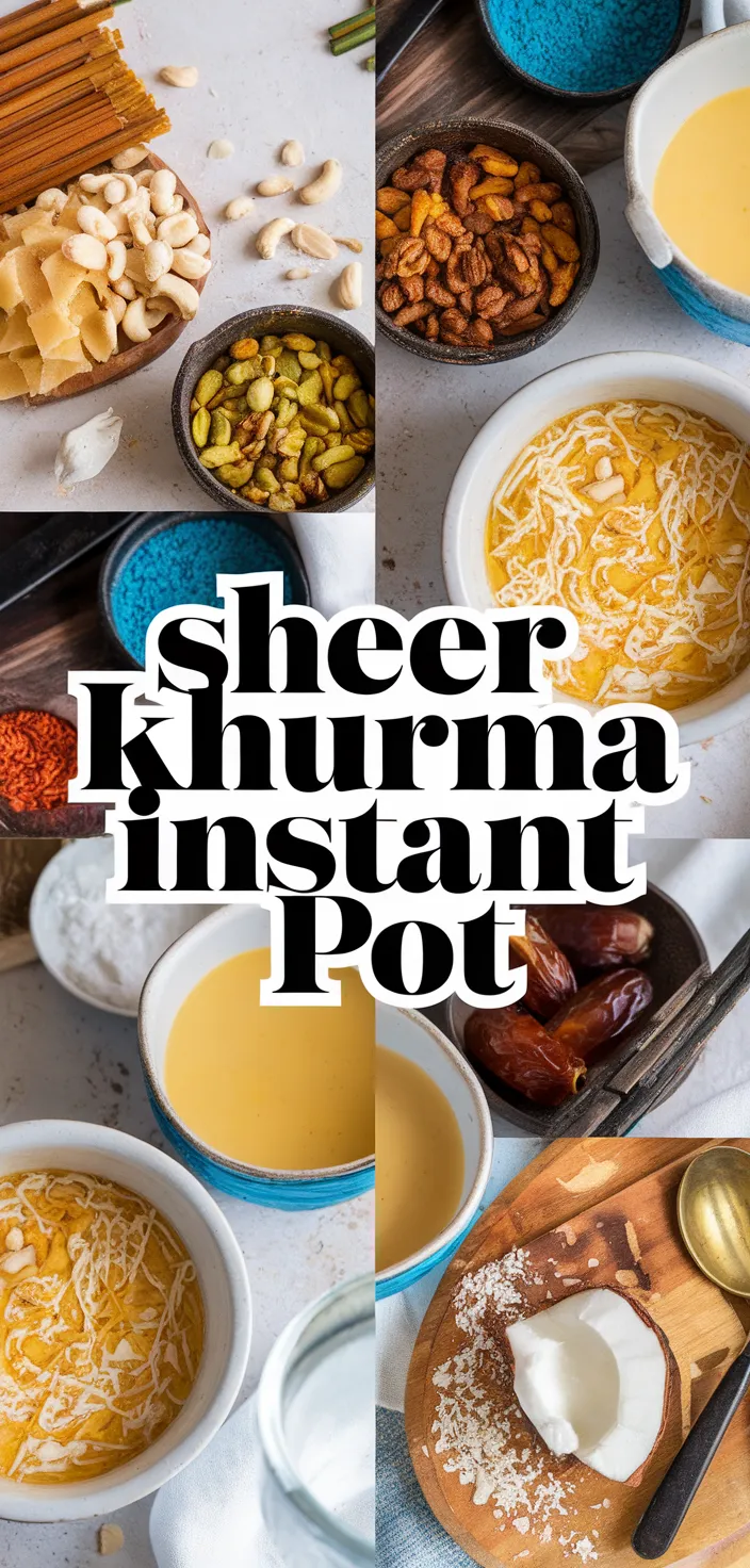 A photo of Sheer Khurma Instant Pot Recipe