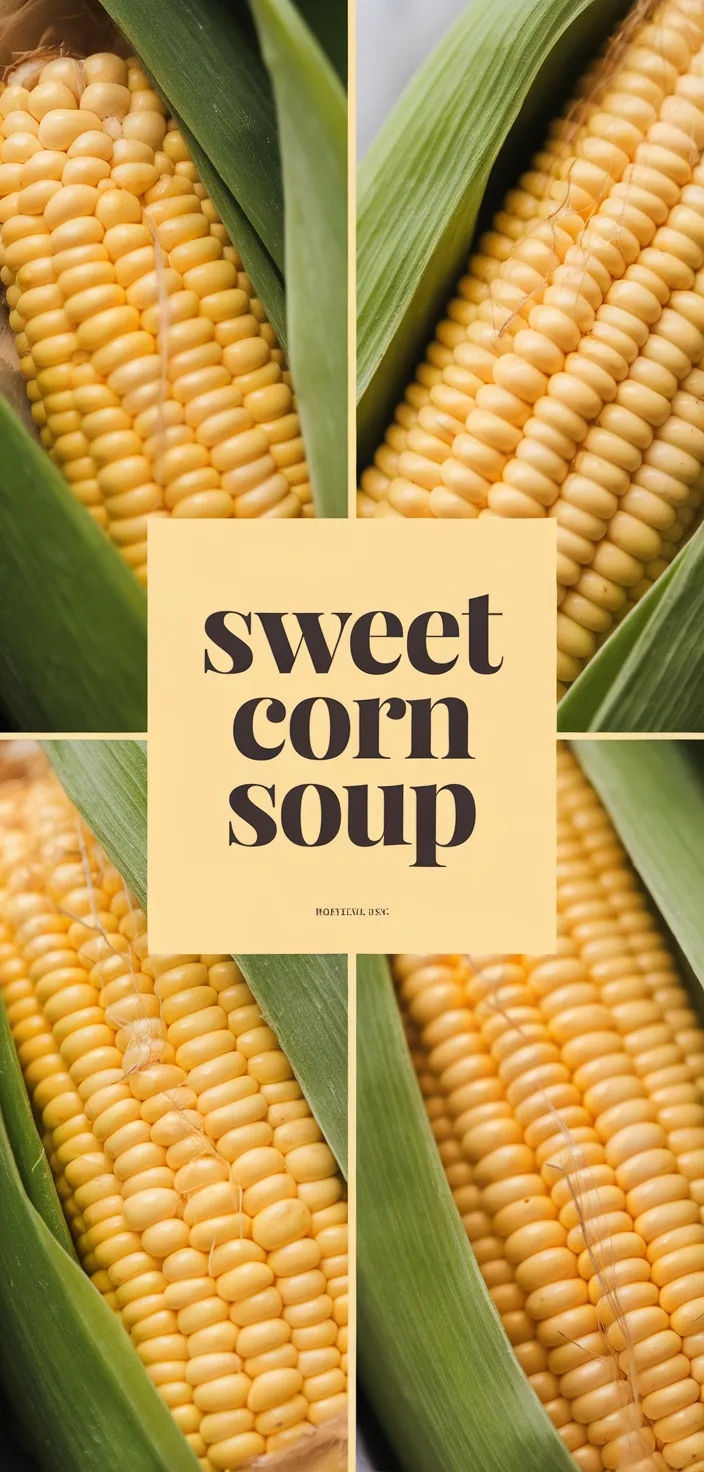 A photo of Sweet Corn Soup Recipe