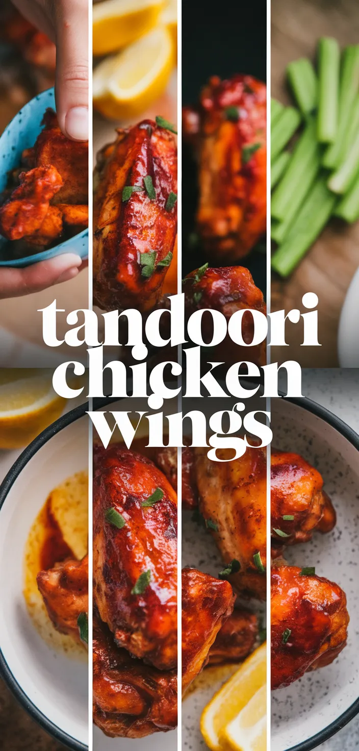 A photo of Tandoori Chicken Wings Recipe