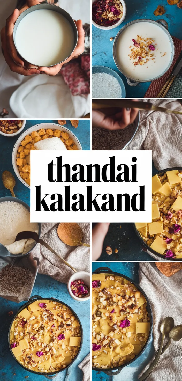 A photo of Thandai Kalakand Recipe