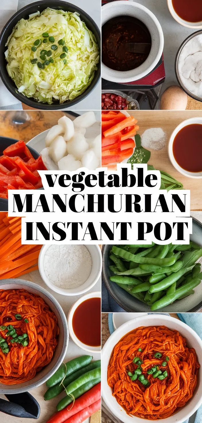 A photo of Vegetable Manchurian Instant Pot Recipe