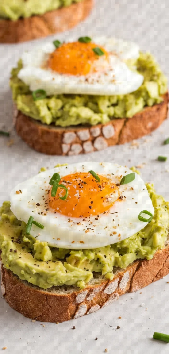 Grated Egg Avocado Toast Recipe