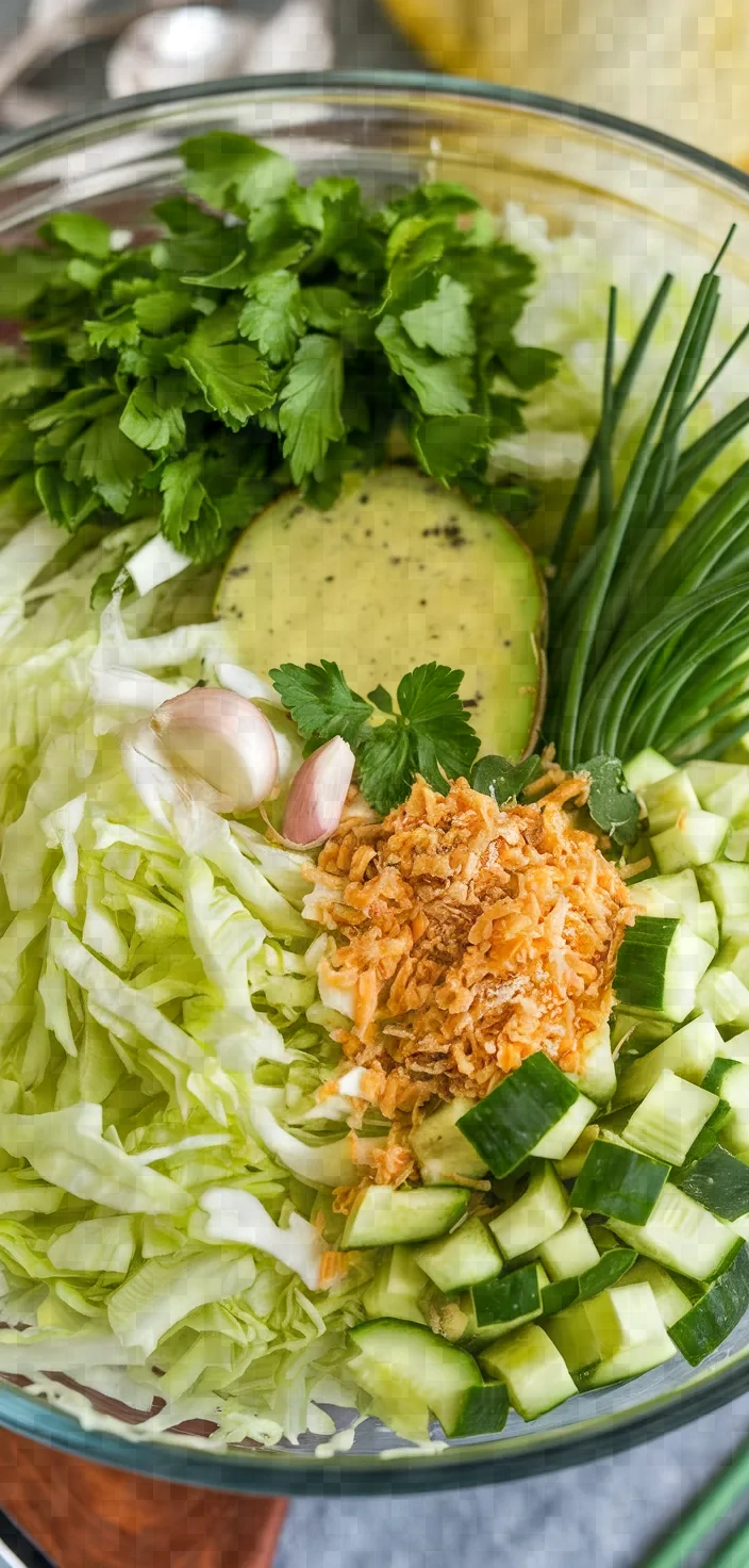 Ingredients photo for Green Goddess Salad Recipe