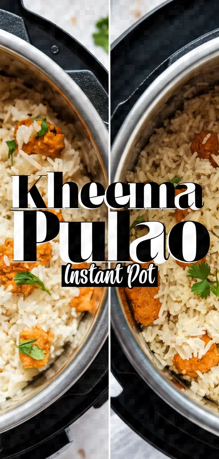 Photo of Kheema Pulao Instant Pot Recipe