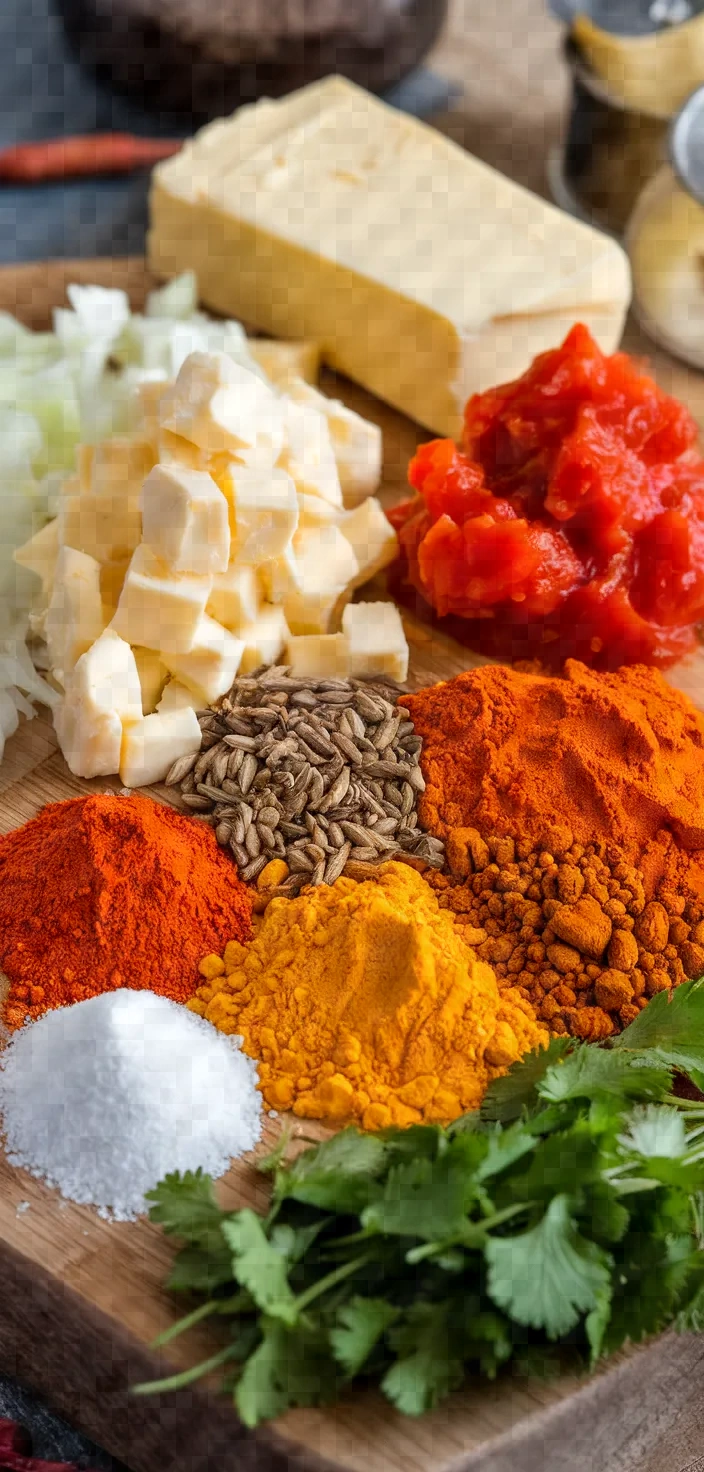 Ingredients photo for Paneer Butter Masala Recipe