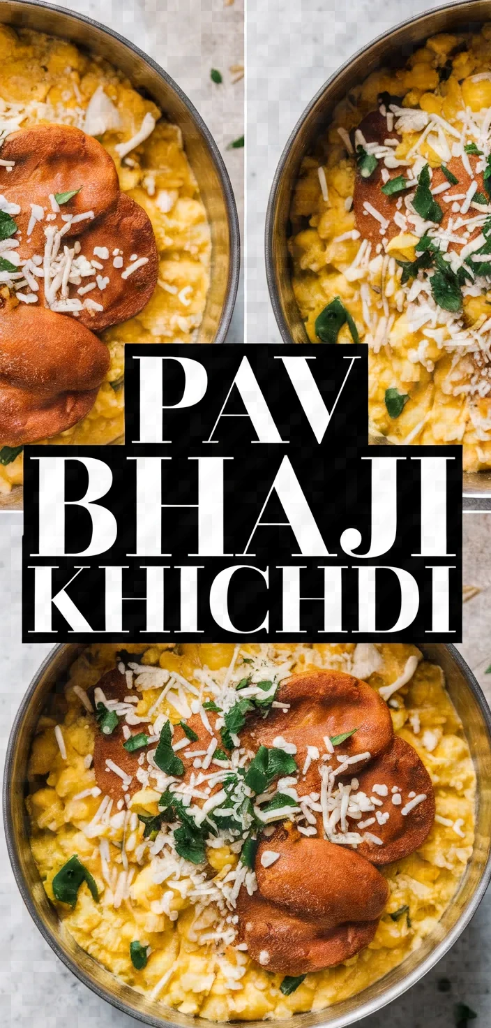 Pav Bhaji Khichdi Recipe