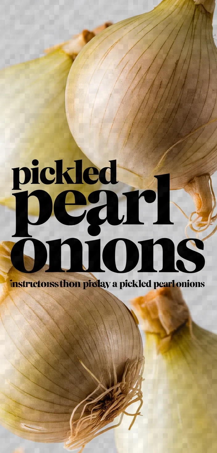 Pickled Pearl Onions Recipe