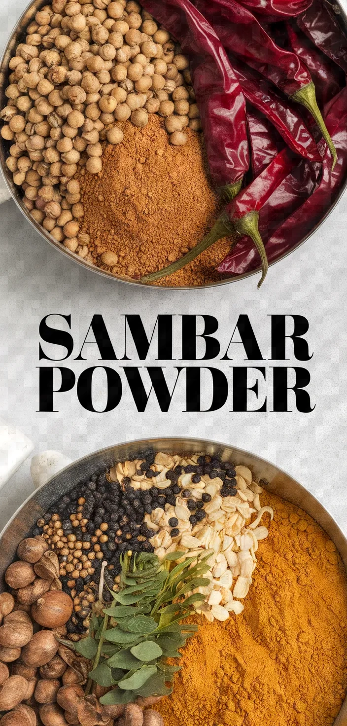 Sambar Powder Recipe