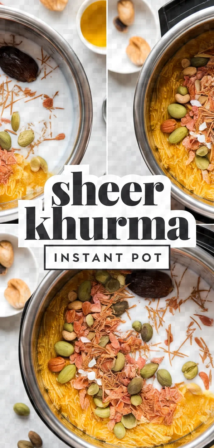 Photo of Sheer Khurma Instant Pot Recipe