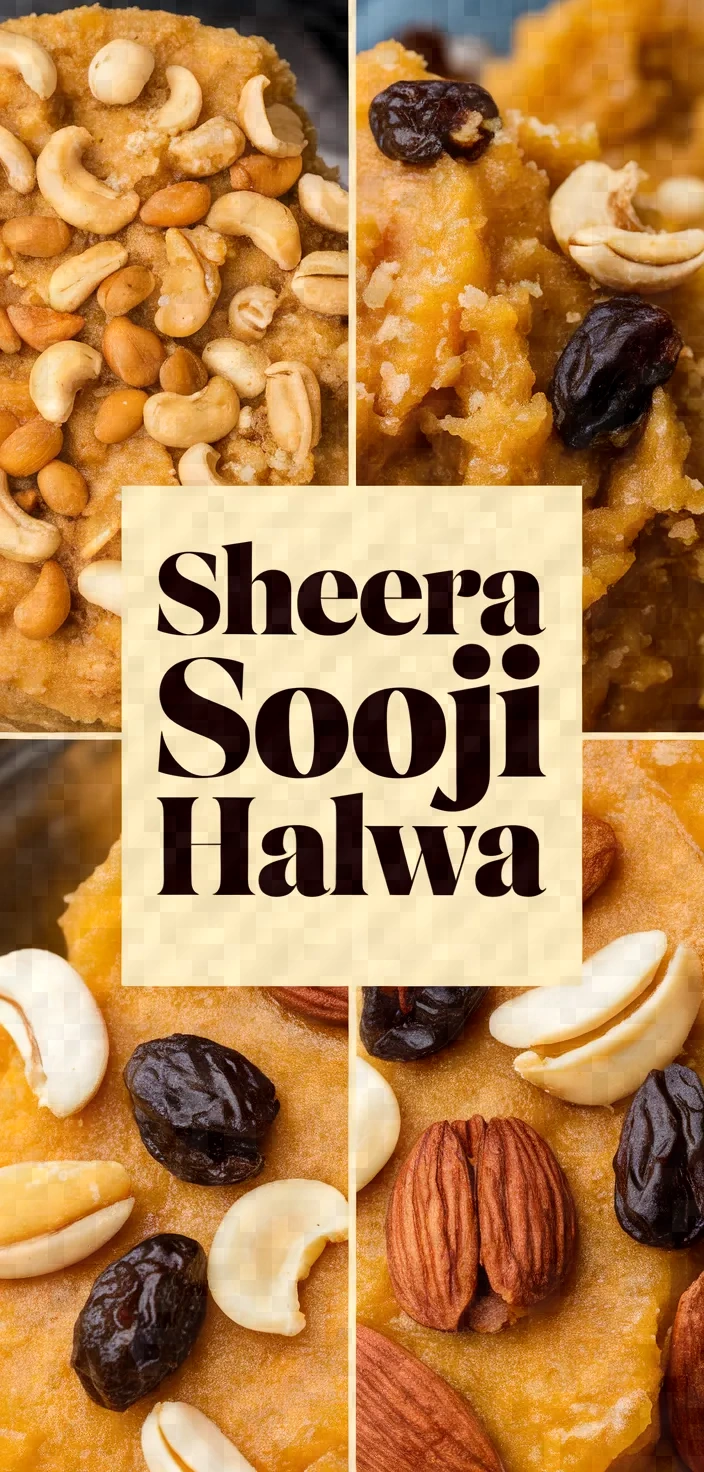 Sheera Sooji Halwa Recipe