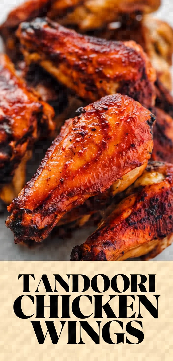 Tandoori Chicken Wings Recipe