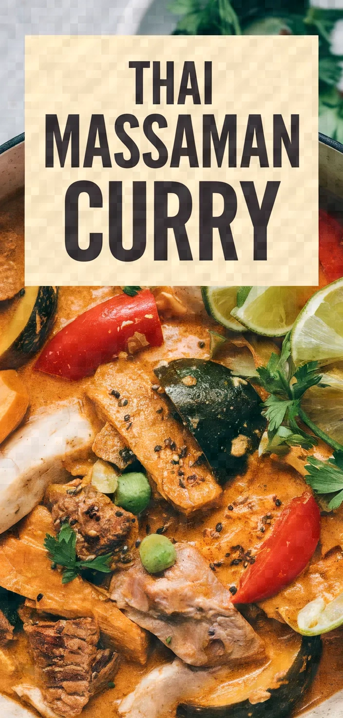 Photo of Thai Massaman Curry Recipe