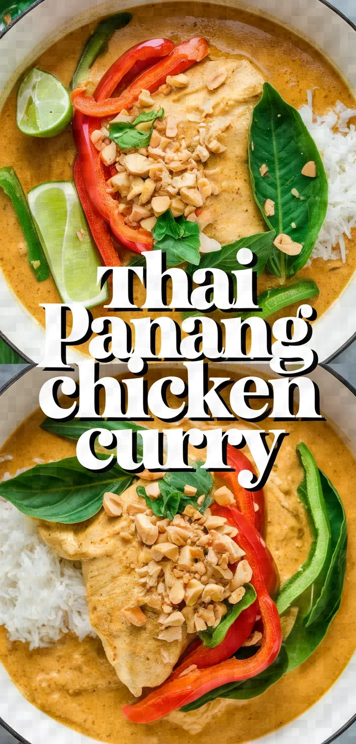 Photo of Thai Panang Chicken Curry Recipe