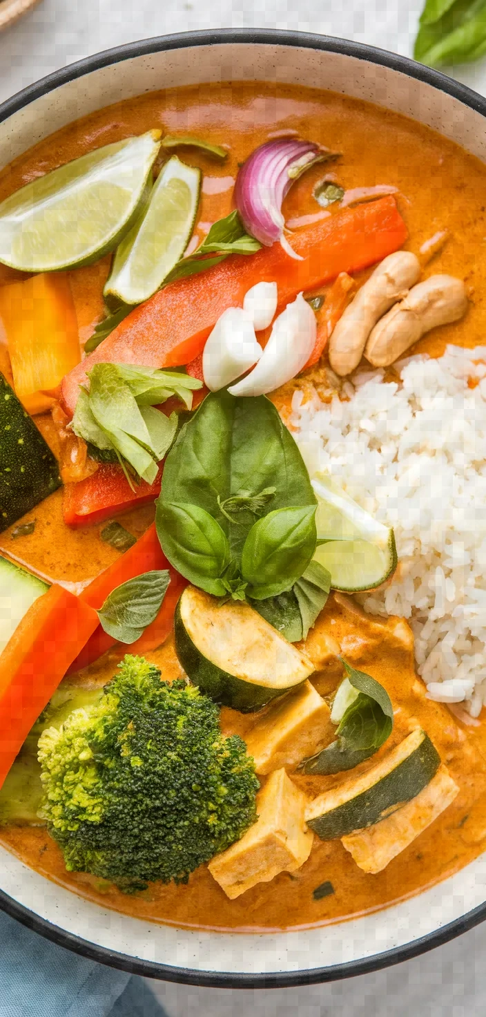 Photo of Vegan Thai Panang Curry Recipe