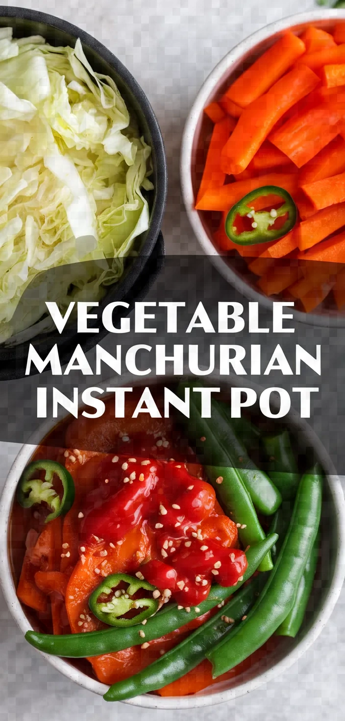 Vegetable Manchurian Instant Pot Recipe