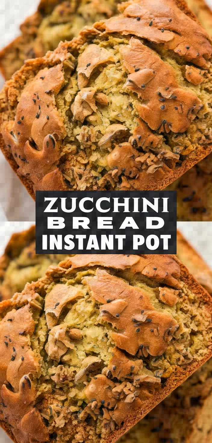 Zucchini Bread Instant Pot Recipe