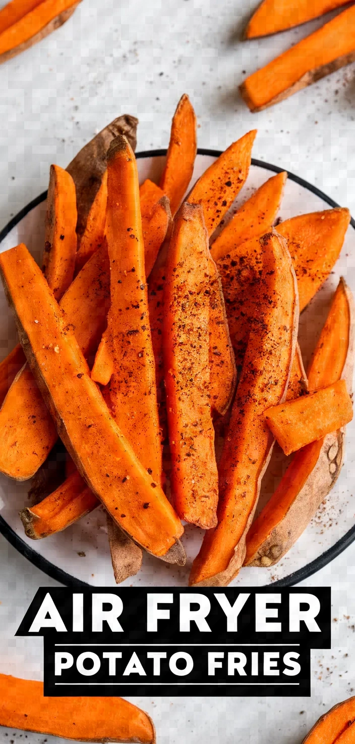 Air Fryer Sweet Potato Fries Recipe