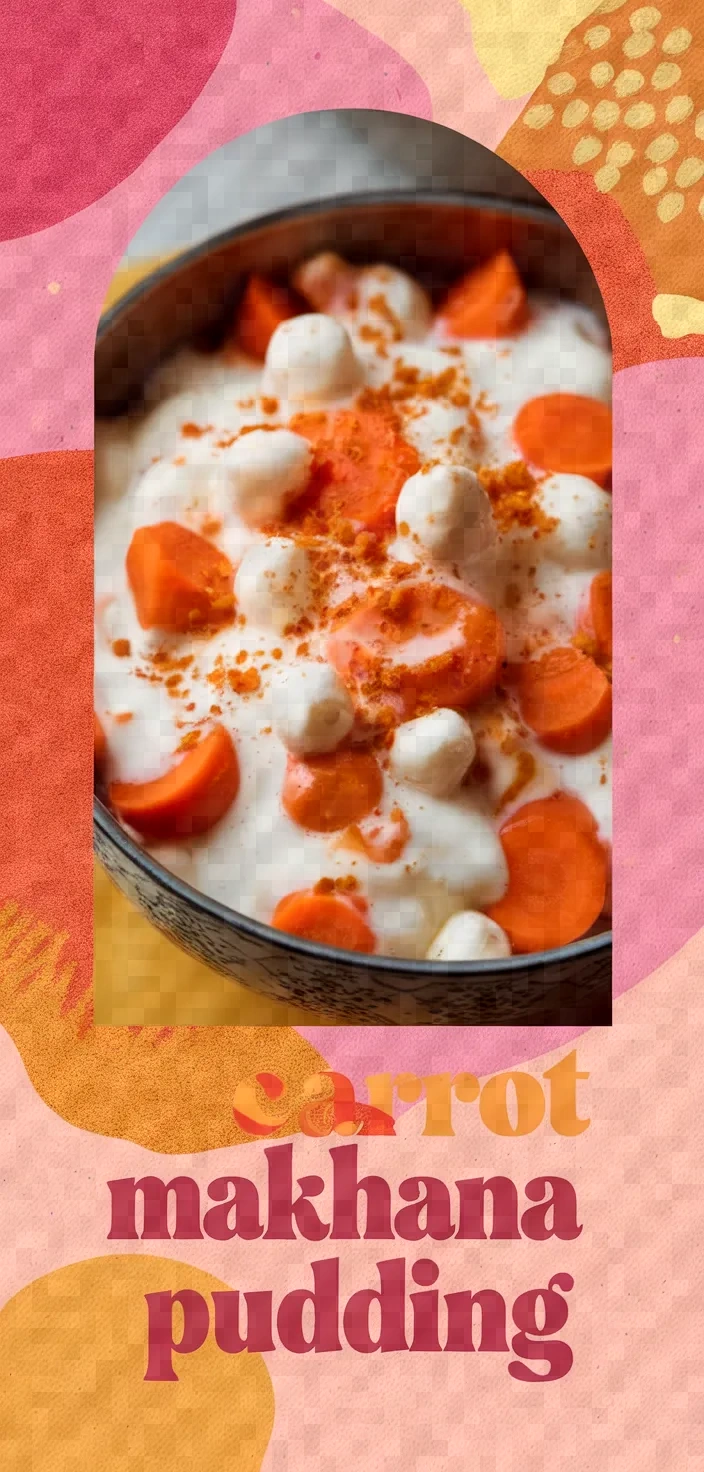 Carrot Makhana Kheer Carrot Foxnuts Pudding Instant Pot Recipe