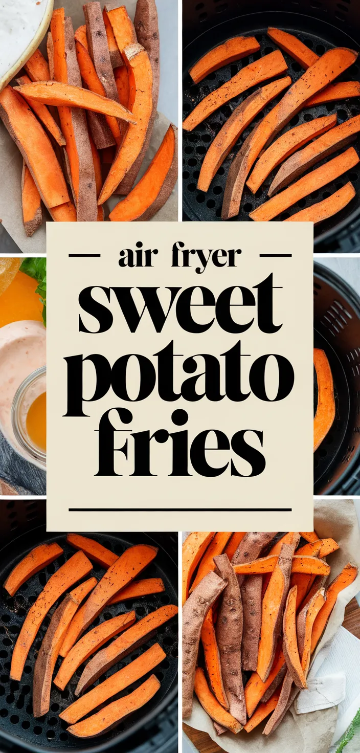 A photo of Air Fryer Sweet Potato Fries Recipe