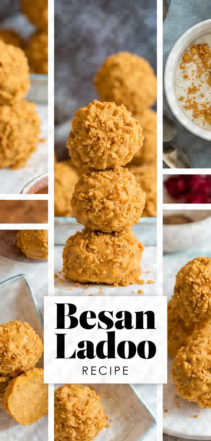 A photo of Besan Ladoo Recipe