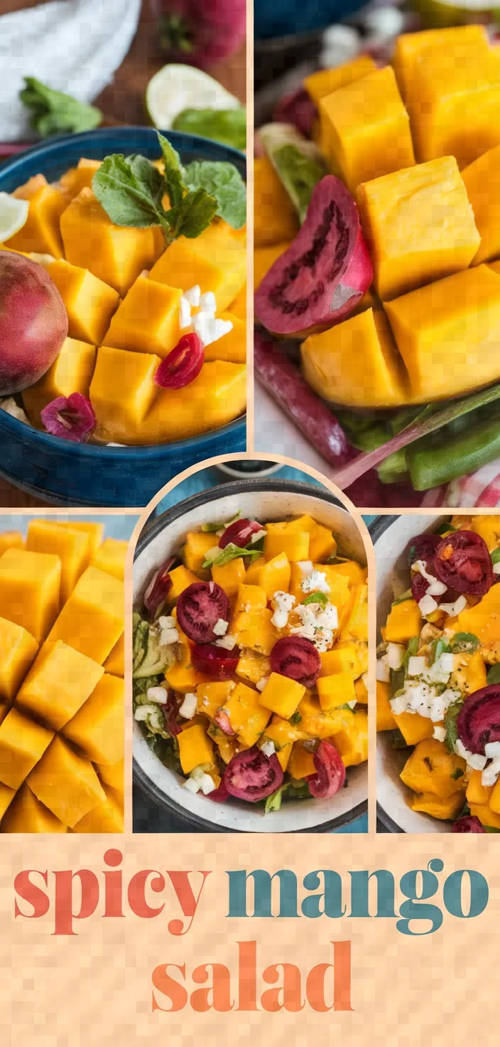 A photo of Spicy Mango Salad Recipe