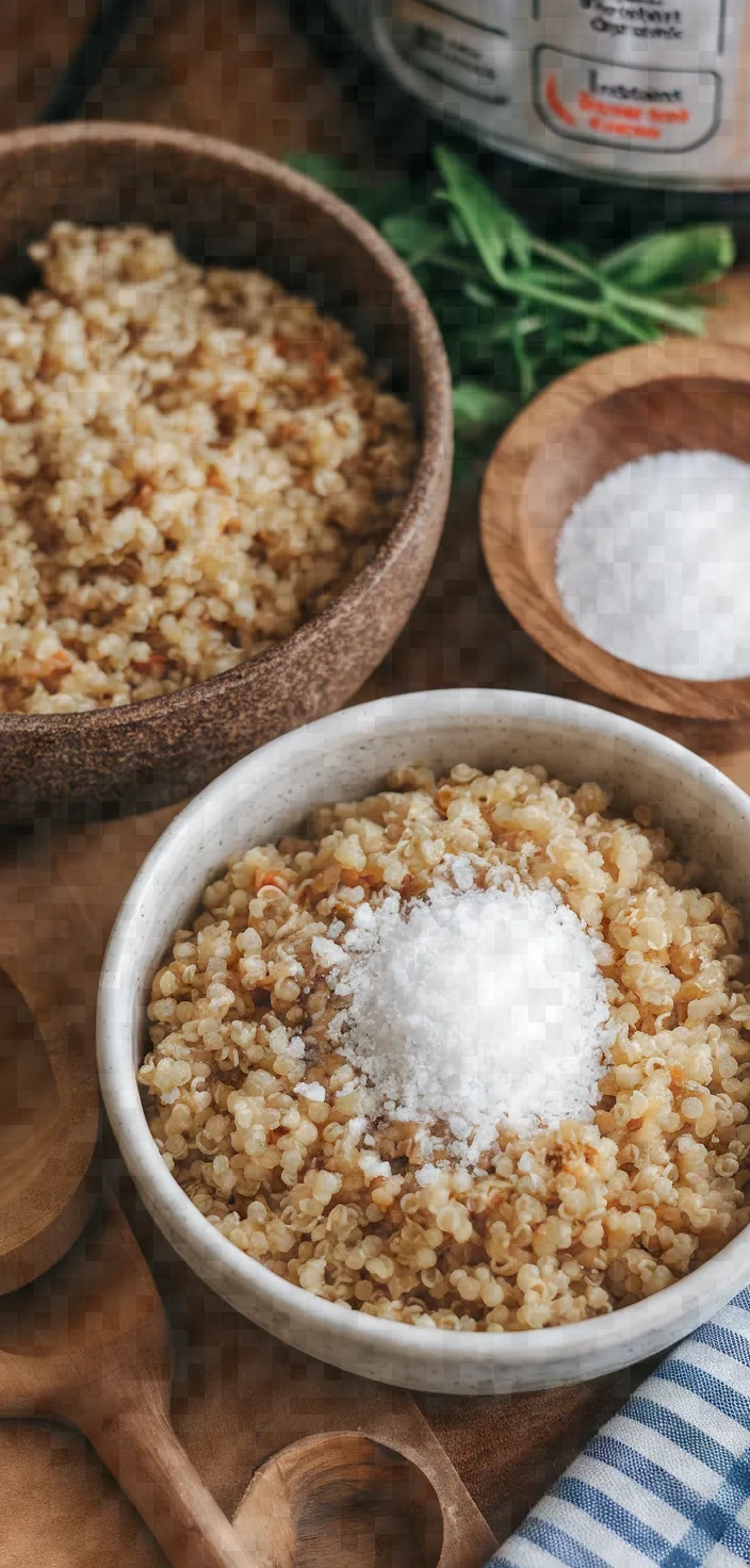 Ingredients photo for Instant Pot Quinoa Recipe