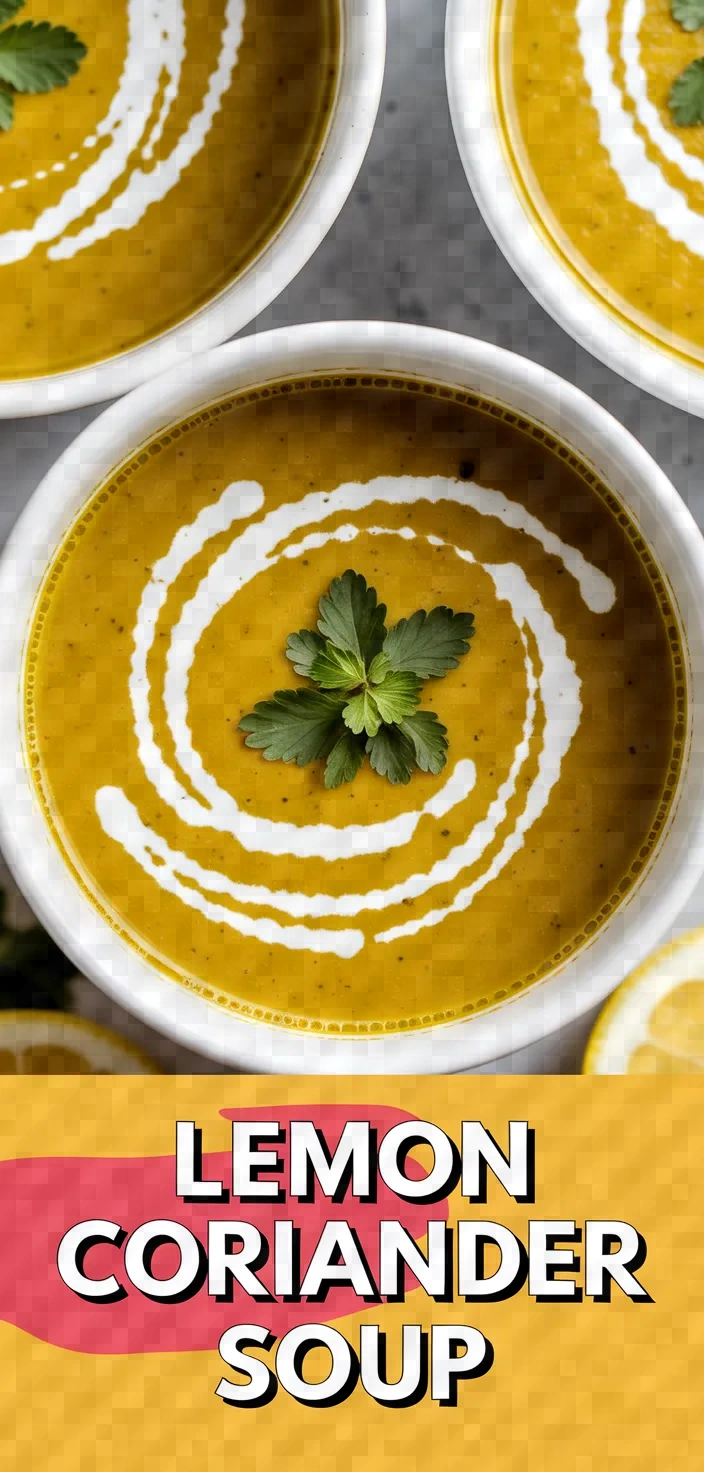 Photo of Lemon Coriander Soup Recipe