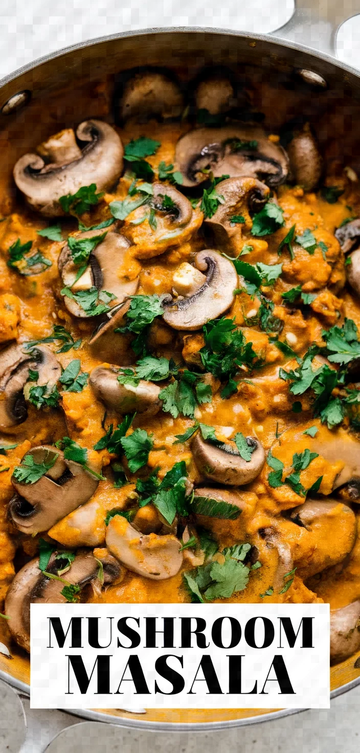 Mushroom Masala Recipe